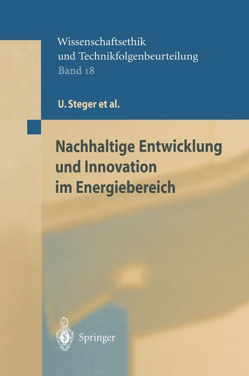 Produktbild: Nachhaltige Entwicklung und Innovation im Energiebereich