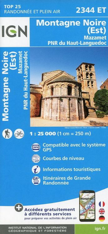 Produktbild: Montagne Noire (Est) Mazamet.PNR du Haut Languedoc