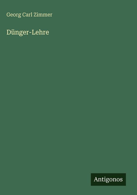 Produktbild: D&uuml;nger-Lehre