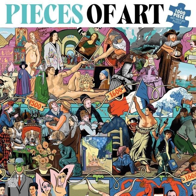 Produktbild: Pieces of Art: A 1000 Piece Art History Puzzle