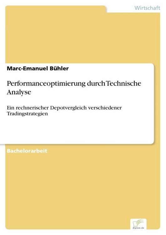 Produktbild: Performanceoptimierung durch Technische Analyse