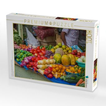 Produktbild: CALVENDO Puzzle Ein Motiv aus dem Kalender Marktst&auml;nde weltweit | 1000 Teile Lege-Gr&ouml;&szlig;e 64x48cm Foto-Puzzle f&uuml;r gl&uuml;ckliche Stunden