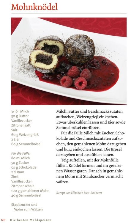 Produktbild: Die besten Mehlspeisen der &ouml;sterreichischen B&auml;uerinnen