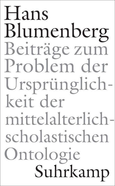 Produktbild: Beitr&auml;ge zum Problem der Urspr&uuml;nglichkeit der mittelalterlich-scholastischen Ontologie