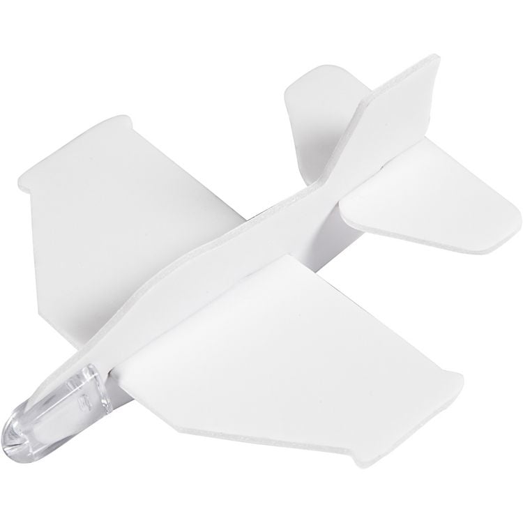 Produktbild: Creativ Company Flugzeug-Sortiment, L 11,5-12,5 cm, B 11-12 cm, Wei&szlig;, 3 Stk