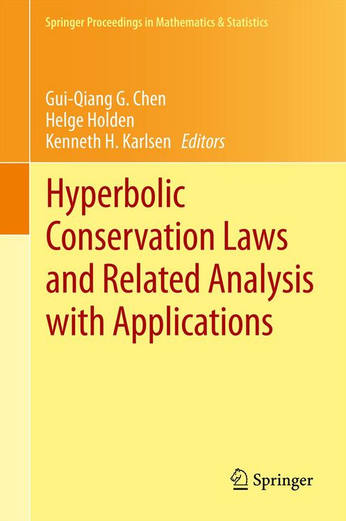 Produktbild: Hyperbolic Conservation Laws and Related Analysis with Applications