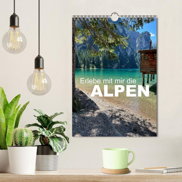 Produktbild: Erlebe mit mir die Alpen (Wandkalender 2026 DIN A4 hoch), CALVENDO Monatskalender