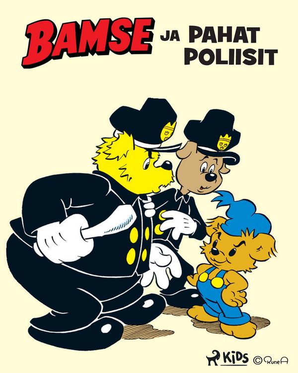Produktbild: Bamse ja pahat poliisit