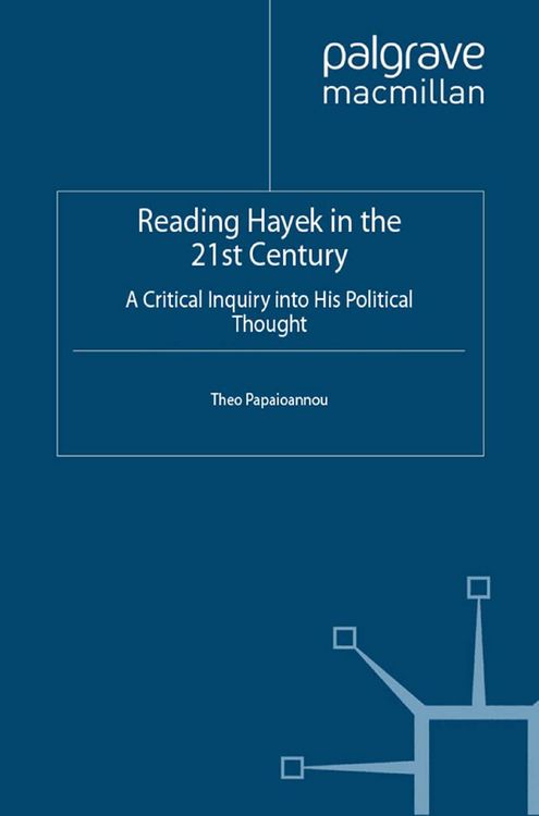 Produktbild: Reading Hayek in the 21st Century