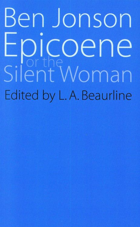 Produktbild: Epicoene or the Slient Woman