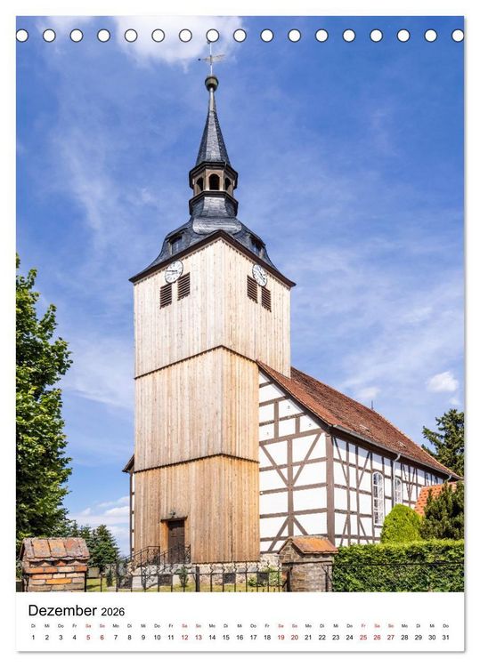 Produktbild: SPREEWALD Idylle und Historie (Tischkalender 2026 DIN A5 hoch), CALVENDO Monatskalender