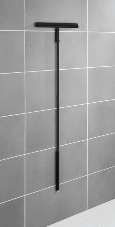 Produktbild: Edelstahl Boden-und Fensterwischer Mod. Rosole Schwarz, 40 cm Wischbreite