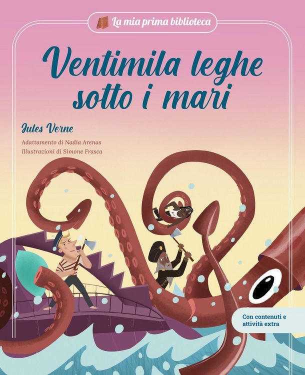 Produktbild: Ventimila leghe sotto i mari. Con contenuti e attivit&agrave; extra