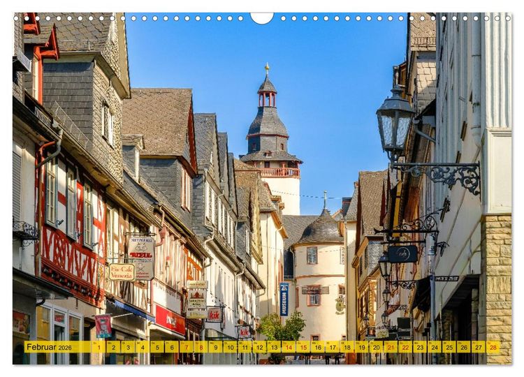 Produktbild: Ein Blick auf Weilburg an der Lahn (Wandkalender 2026 DIN A3 quer), CALVENDO Monatskalender