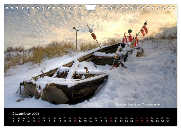 Produktbild: Landschaften im Norden (Wandkalender 2026 DIN A4 quer), CALVENDO Monatskalender