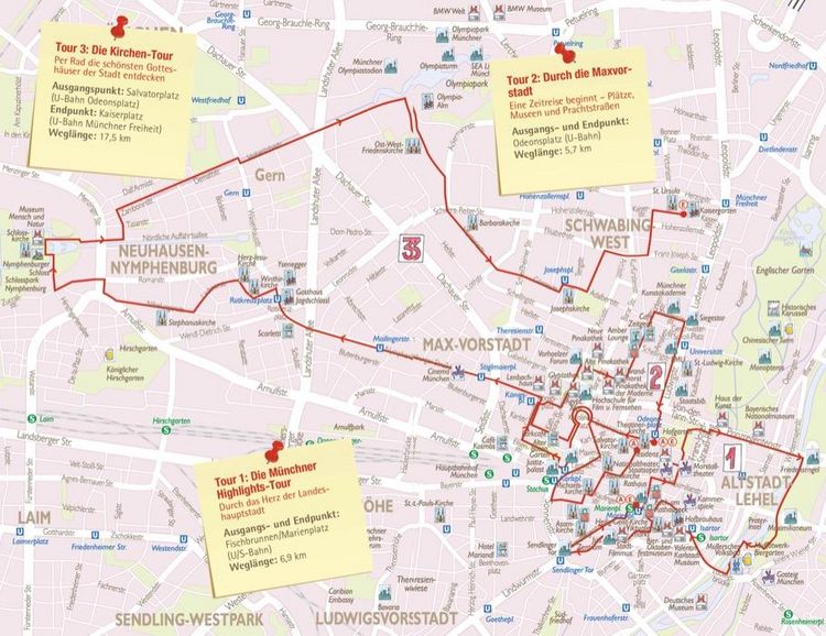 Produktbild: M&uuml;nchen mit dem Rad entdecken