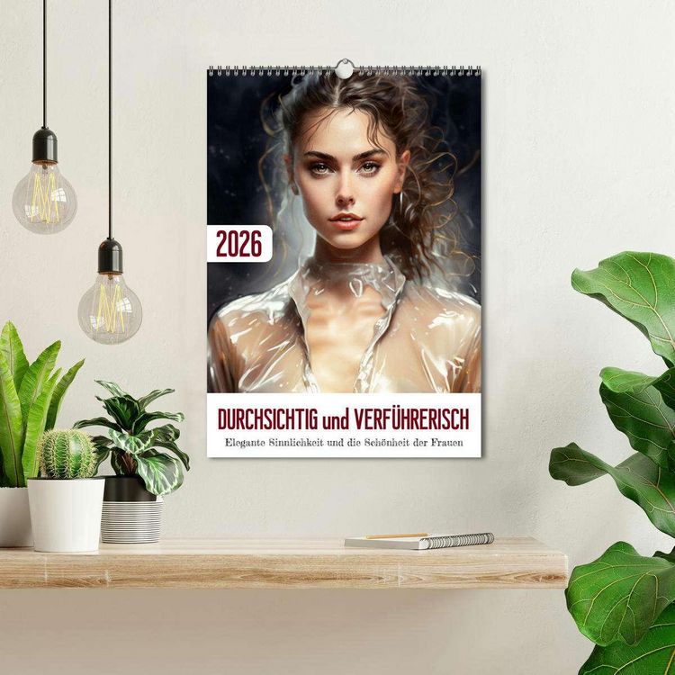 Produktbild: Durchsichtig und verf&uuml;hrerisch (Wandkalender 2026 DIN A3 hoch), CALVENDO Monatskalender