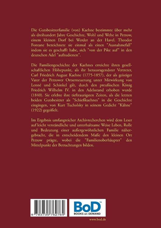 Produktbild: Die Kaehnes in Petzow