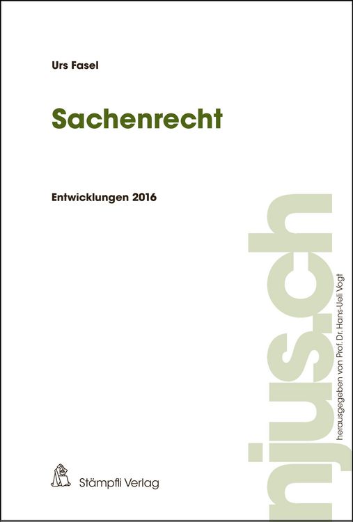 Produktbild: Sachenrecht