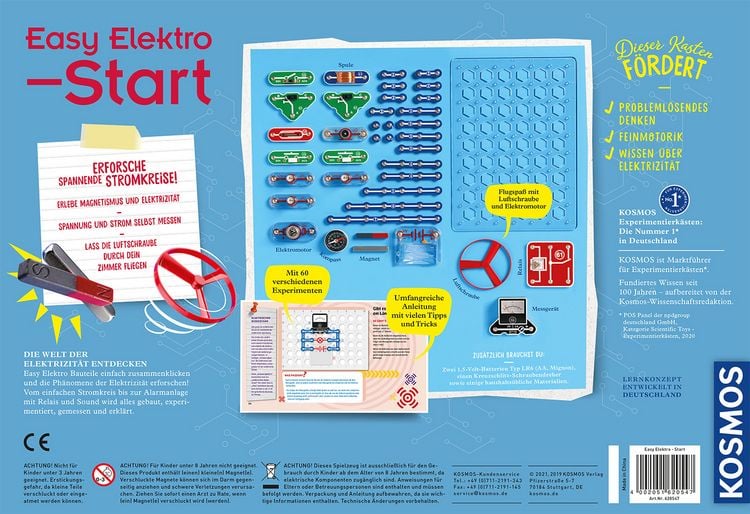 Produktbild: KOSMOS - Easy Elektro - Start - Stromkreise mit Motor und Messgerät