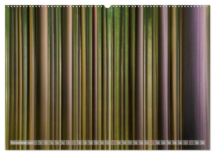 Produktbild: Atelier Wald - gemalt mit Licht (hochwertiger Premium Wandkalender 2027 DIN A2 quer), Kunstdruck in Hochglanz