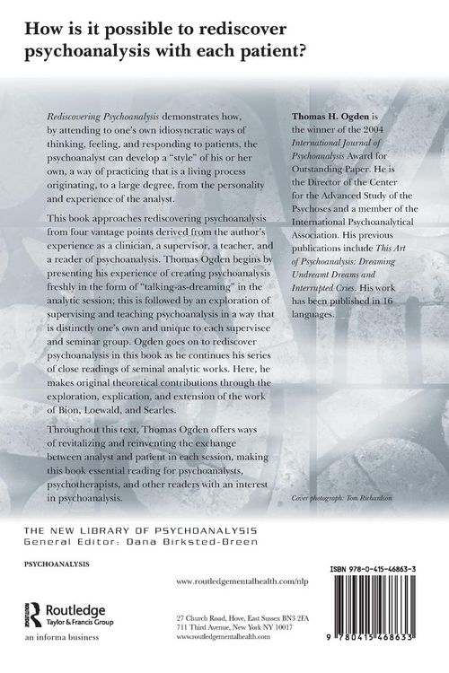 Produktbild: Rediscovering Psychoanalysis