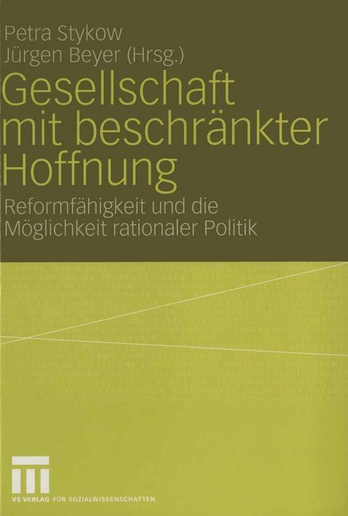 Produktbild: Gesellschaft mit beschr&auml;nkter Hoffnung
