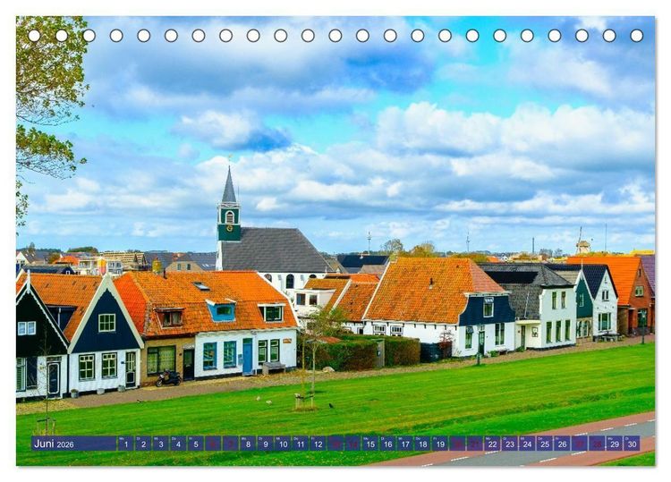 Produktbild: Ein Blick auf die Insel Texel (Tischkalender 2026 DIN A5 quer), CALVENDO Monatskalender