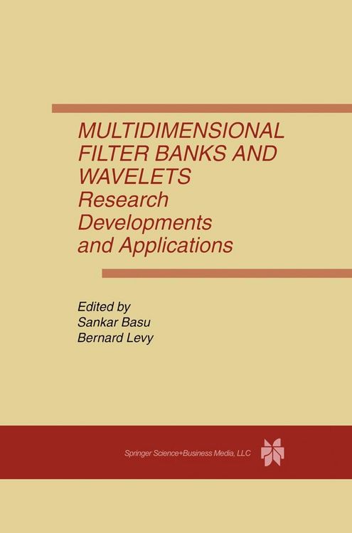 Produktbild: Multidimensional Filter Banks and Wavelets