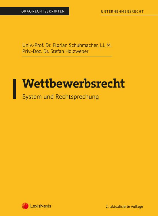 Produktbild: Wettbewerbsrecht (Skriptum)