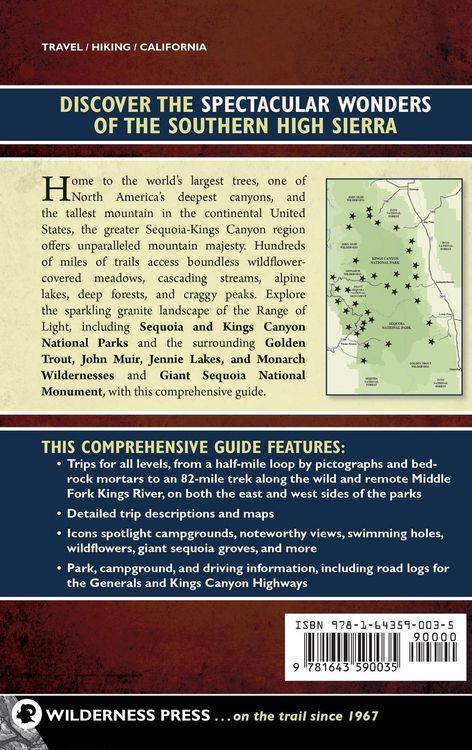 Produktbild: Sequoia and Kings Canyon National Parks