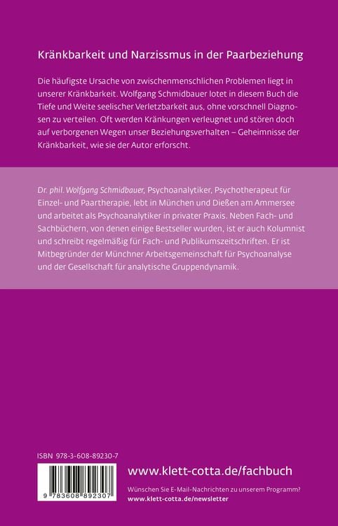 Produktbild: Die Geheimnisse der Kränkung und das Rätsel des Narzissmus (Leben Lernen, Bd. 303)