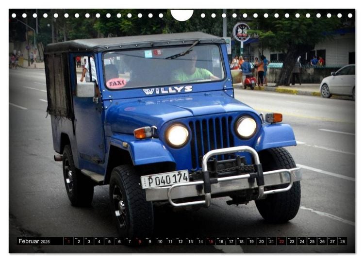 Produktbild: Auto-Legenden: WILLYS (Wandkalender 2026 DIN A4 quer), CALVENDO Monatskalender