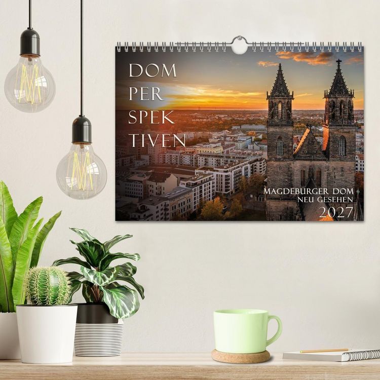 Produktbild: Domperspektiven: Magdeburger Dom - Neu gesehen 2027 (Wandkalender 2027 DIN A4 quer), CALVENDO Monatskalender