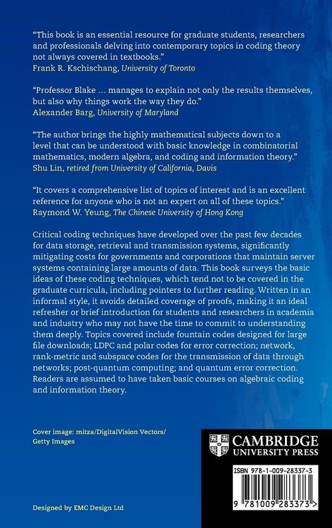 Produktbild: Essays on Coding Theory