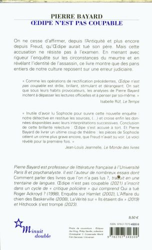 Produktbild: Oedipe n'est pas coupable