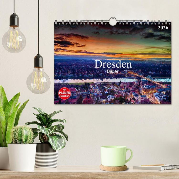 Produktbild: Dresden Bilder 2026 (Wandkalender 2026 DIN A4 quer), CALVENDO Monatskalender