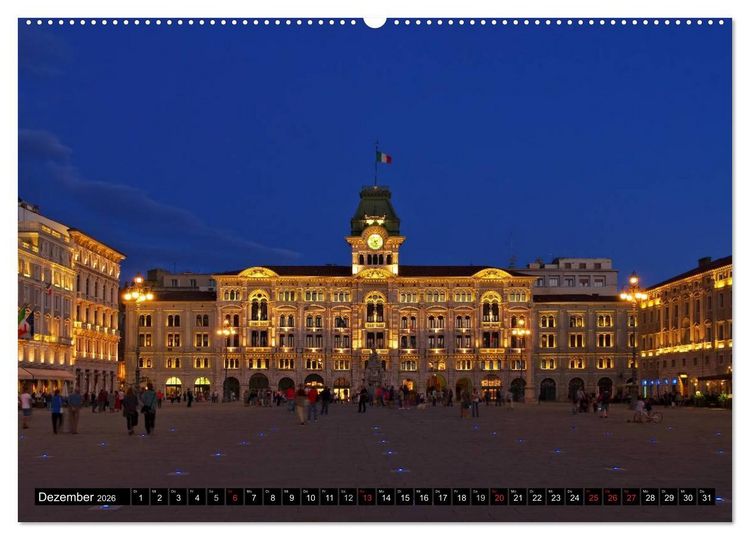 Produktbild: Triest und seine Riviera (Wandkalender 2026 DIN A2 quer), CALVENDO Monatskalender