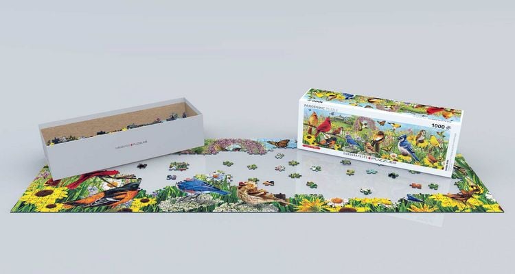 Produktbild: Backyard Birds Panoramic 1000pc