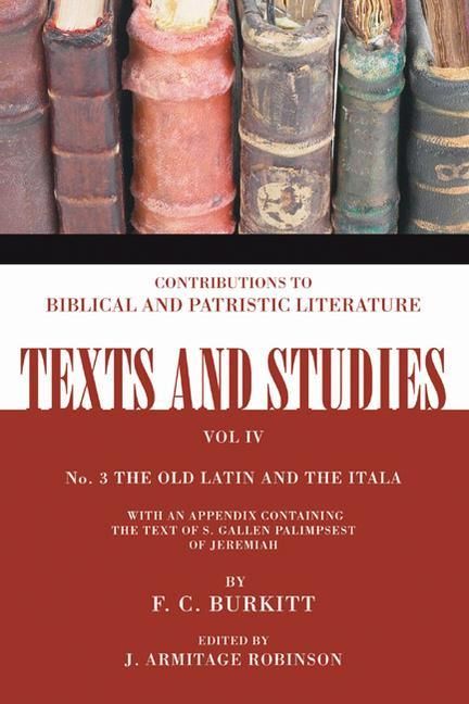 Produktbild: The Old Latin and the Itala