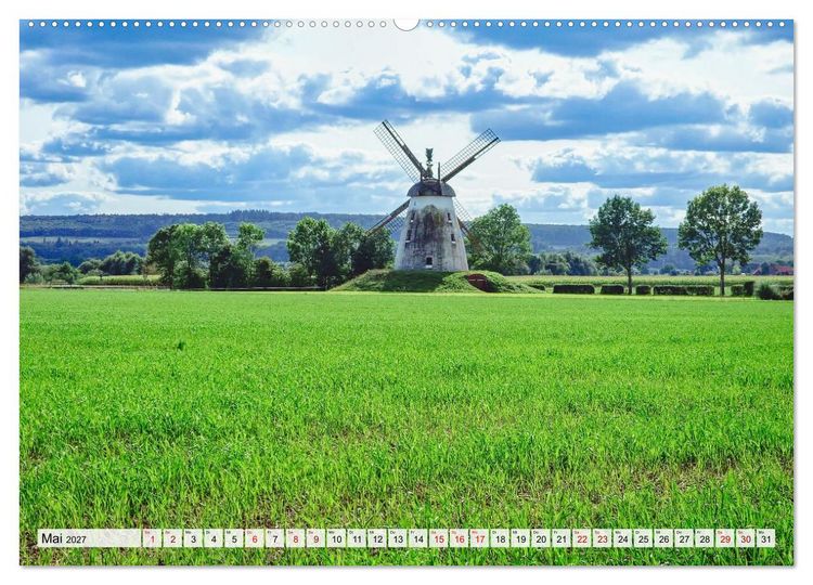 Produktbild: Die Obere Weser - von Hamel bis zur Porta Westfalica (Wandkalender 2027 DIN A2 quer), CALVENDO Monatskalender