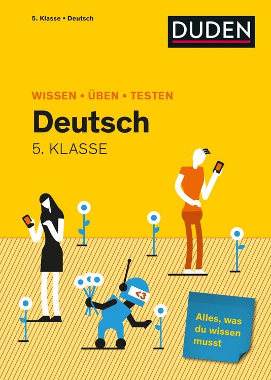 Produktbild: Wissen &ndash; &Uuml;ben &ndash; Testen: Deutsch 5. Klasse