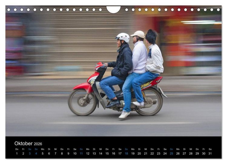 Produktbild: Vietnam (Wandkalender 2026 DIN A4 quer), CALVENDO Monatskalender