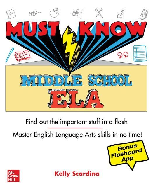 Produktbild: Must Know Middle School Ela