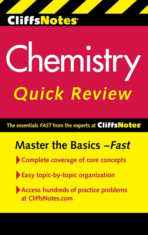 Produktbild: CliffsNotes Chemistry Quick Review, 2nd Edition