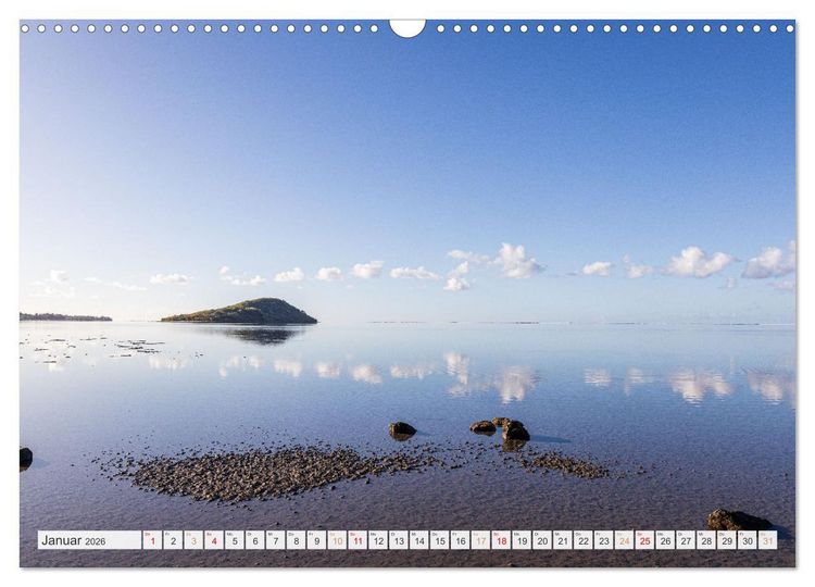 Produktbild: Trauminseln der Welt - Mauritius (Wandkalender 2026 DIN A3 quer), CALVENDO Monatskalender