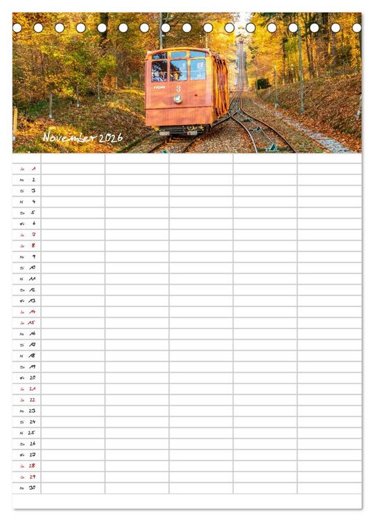 Produktbild: Heidelberger Familienkalender (Tischkalender 2026 DIN A5 hoch), CALVENDO Monatskalender