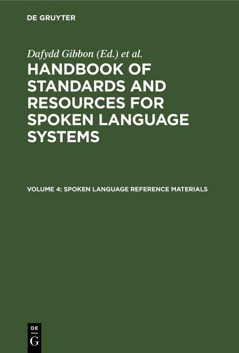 Produktbild: Spoken Language Reference Materials