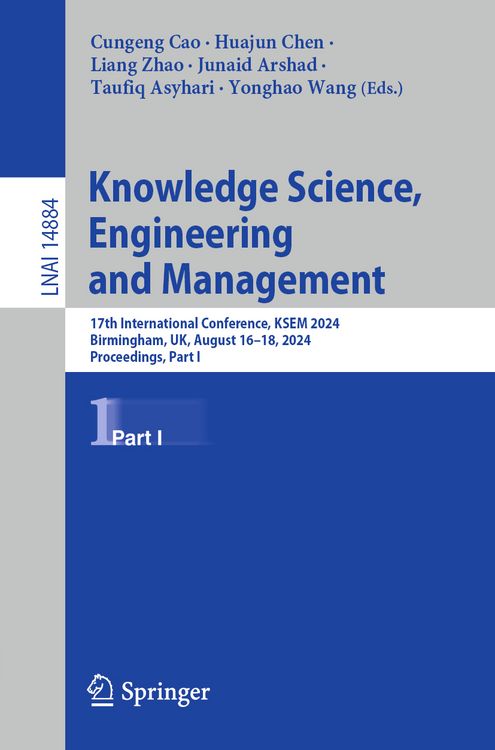 Produktbild: Knowledge Science, Engineering and Management
