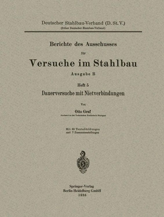 Produktbild: Dauerversuche mit Nietverbindungen